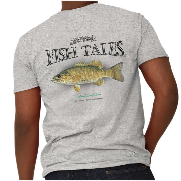 Smallmouth Bass V-Neck T-Shirt