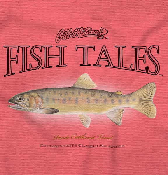  Cutthroat Trout T-shirt for Fishing Junkies : Clothing