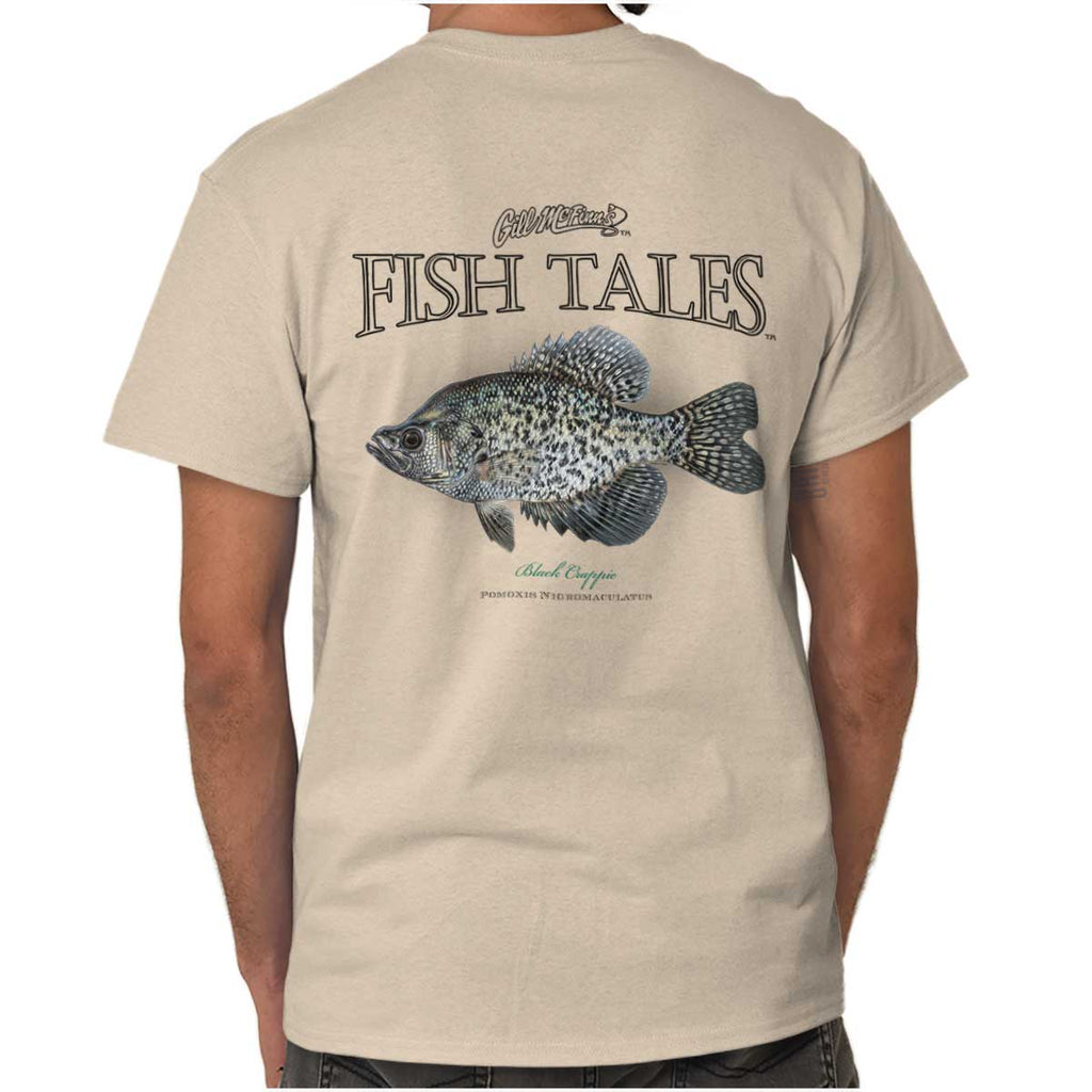 Fish with Bobber Wildlife T-Shirt adult Large / White