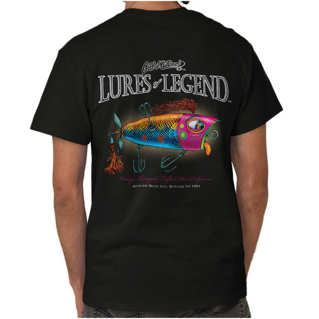 Lures Of Legend: Fishing Lures Shirts - Gill McFinn's