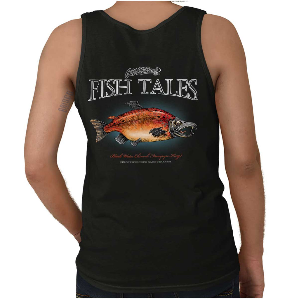 Fish Tales: Funny Fishing Tank Tops - Gill McFinn's