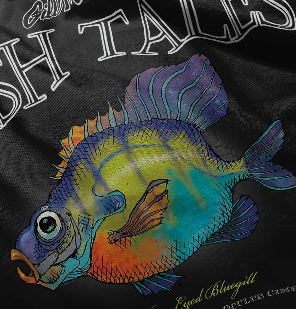 Bug-Eyed Bluegill Fish Toddler T-Shirt